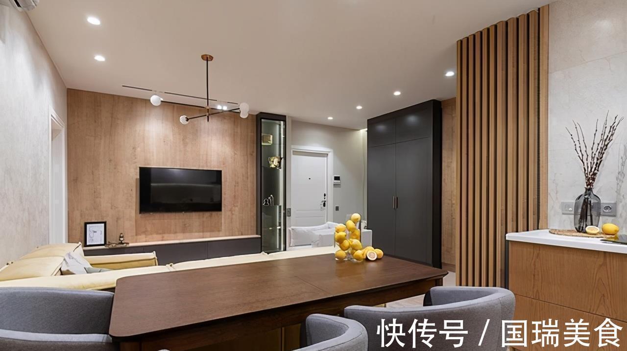 装修设计|美与实用并存的59㎡小家:布局完美,优雅温馨,卫生间真有格调!