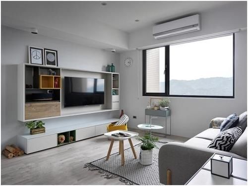 主卧|这套88平小户型北欧风，全开放式就算了，书房竟然在厨房旁边！