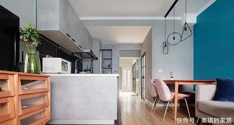 简约风|47㎡长条形单身公寓，小空间大利用，还挤出一个衣帽间