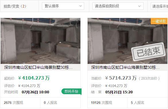 惊呆|惊呆！5700万海景别墅竟遭悔拍，330万保证金打水漂