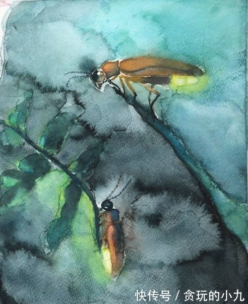 名作$唐诗宋词中最佳的咏萤之作,一诗一词,并绝千古