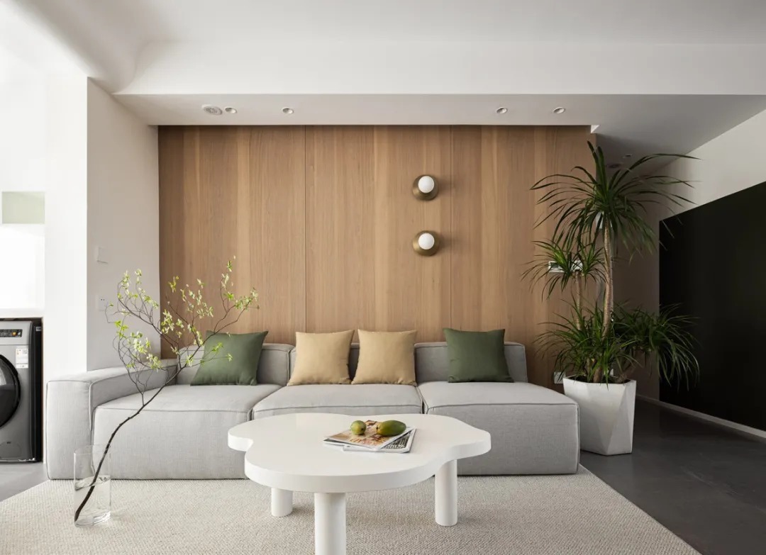 过道|109平自然简约现代风三居，颜值、功能与个性统统满足