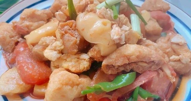 好吃|豆腐泡好吃的做法,酸甜开胃又下饭,比肉还好吃,上桌瞬间抢吃光