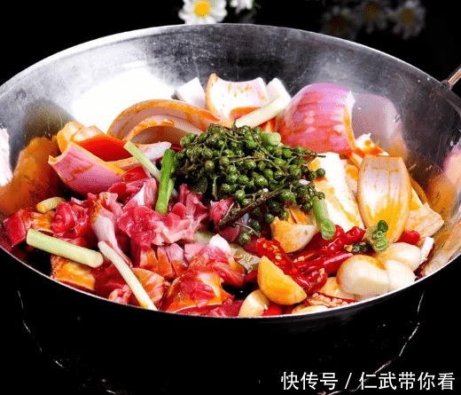 干锅双脆又麻又辣的做法