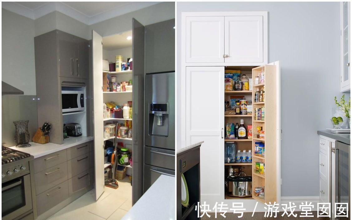 高柜|我也学聪明了,再装房不要吊柜,留一整面墙做高柜,收纳足更清爽