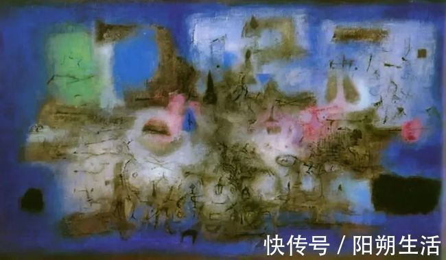 赵无极!我国的现实主义不仅否定了艺术,也否定了传统,艺术让我不怕死