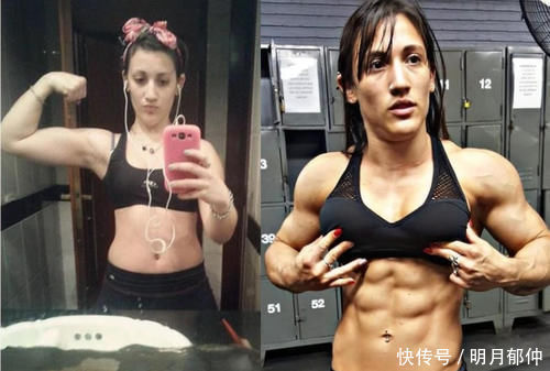 姑娘|天赋比汗水更重要!20岁姑娘健身3年,首次参赛就拿到健美冠军