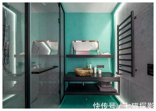 装修|公寓装修改造,一个玻璃隔断划分三间卧室出来,外国佬就是会玩