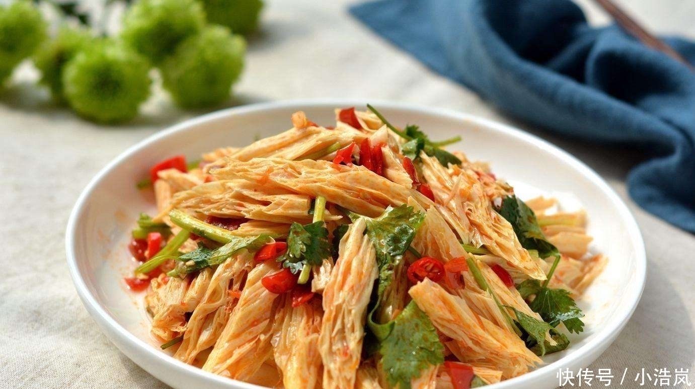 下饭|腐竹此种做法，下饭下酒香辣可口，开胃暖身，老公连吃3大碗饭