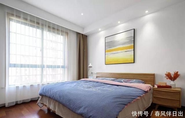 背景墙|125平北欧风三居室，简约有气质！