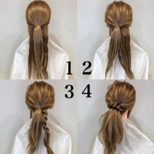 发夹 女生别乱选发型了!这4款编发教程最火,百搭不挑人