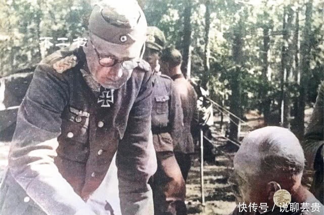 镜头|二战上色老照片:镜头下真实的德军部队,一路入侵暴露疯狂模样