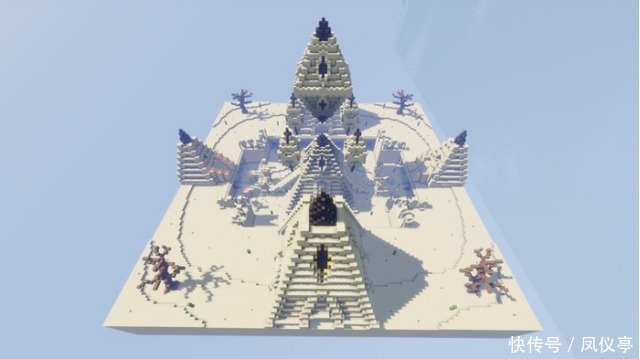 方块|我的世界：玩家的倔强 用方块造出三角形建筑 结果成为神作