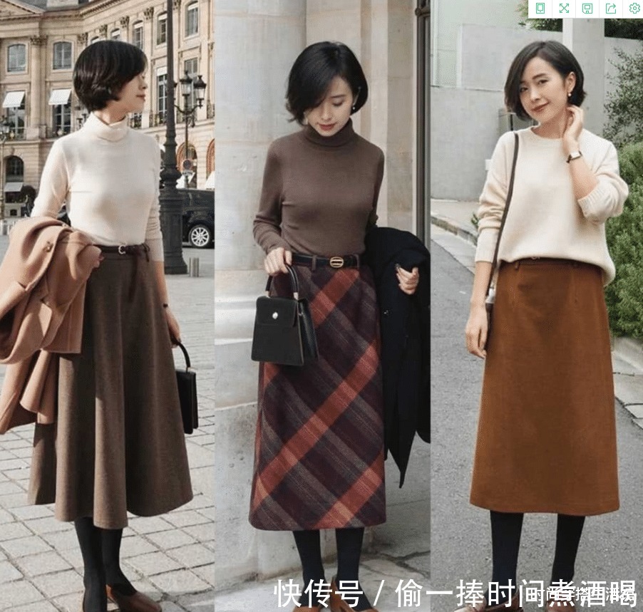 时尚|冬天别穿太土,这位155时尚博主穿搭示范,保暖又显高
