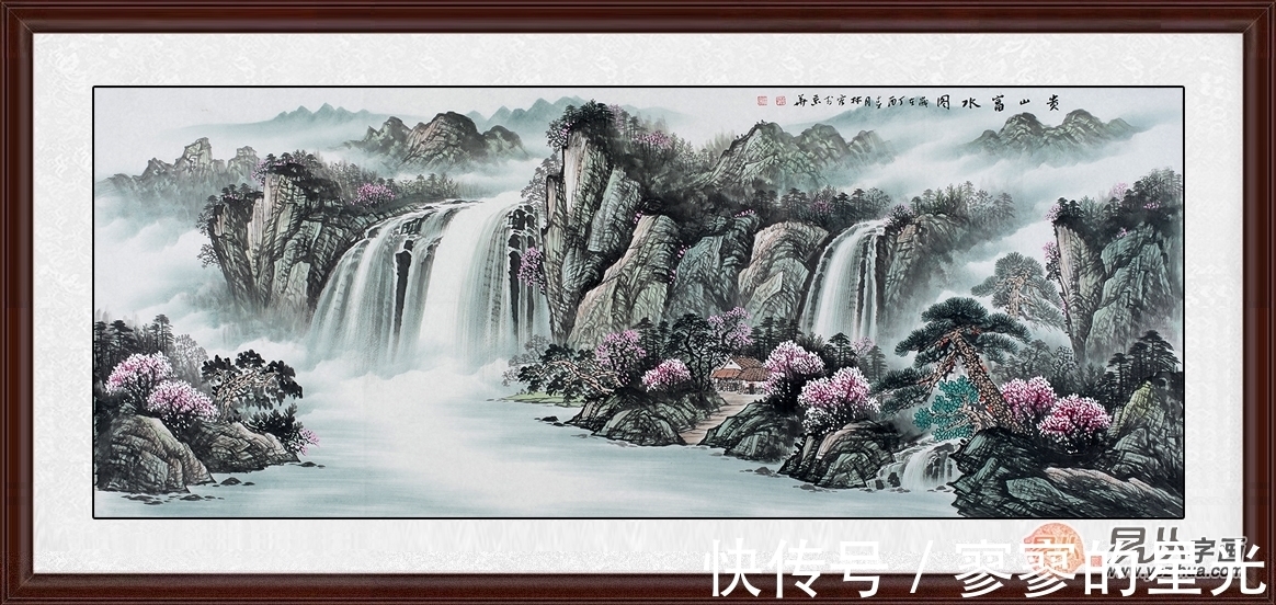 山水画&画家李林宏山水画 富有情调 体现自然之韵味