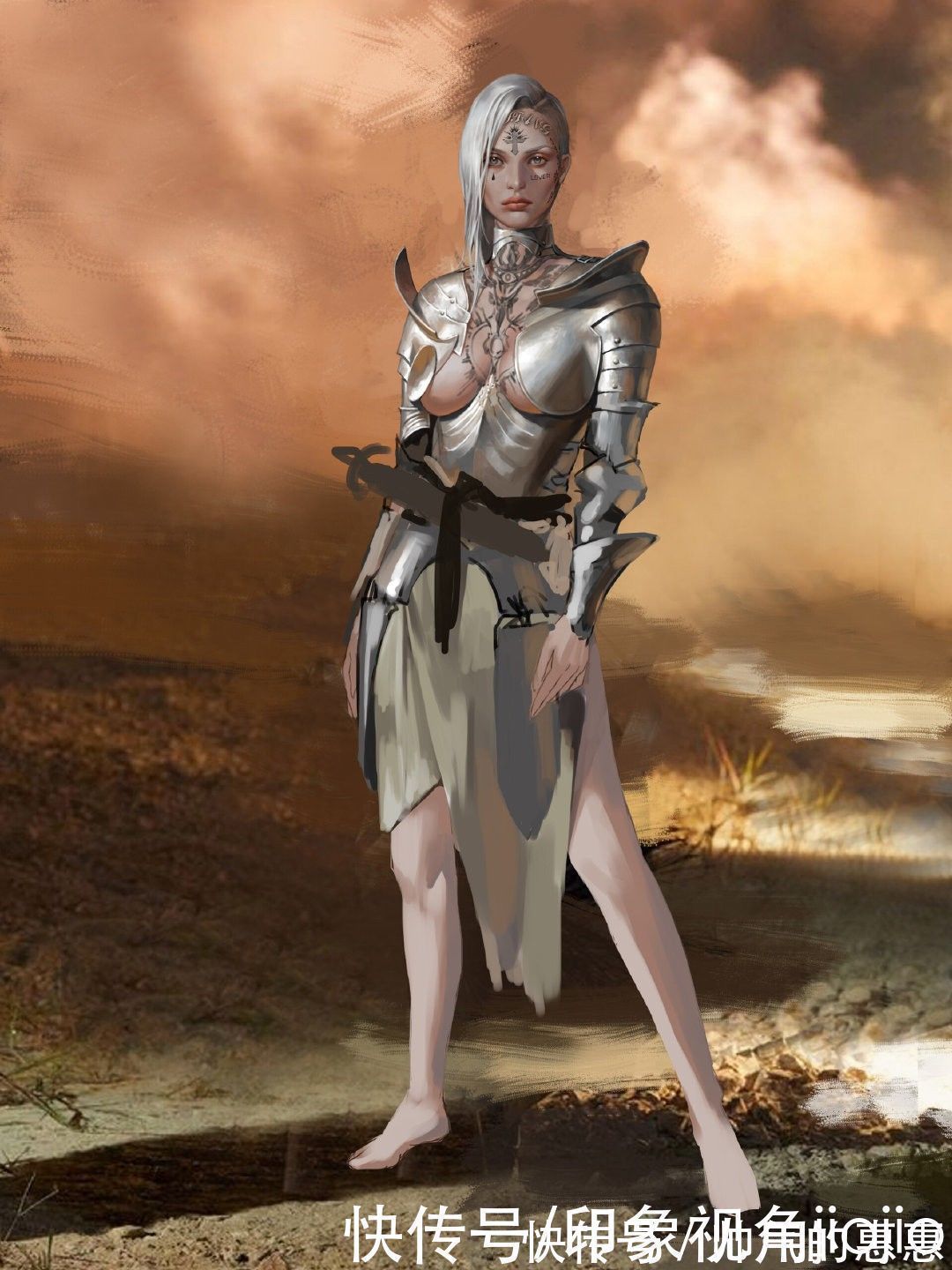 mam ba&潮流中世纪元素混搭风,细腻精美魔幻的角色设定