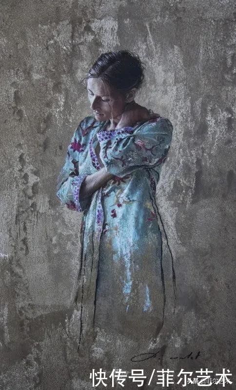 艺术学院$法国女粉彩大师,描绘的女性之美,细腻柔和