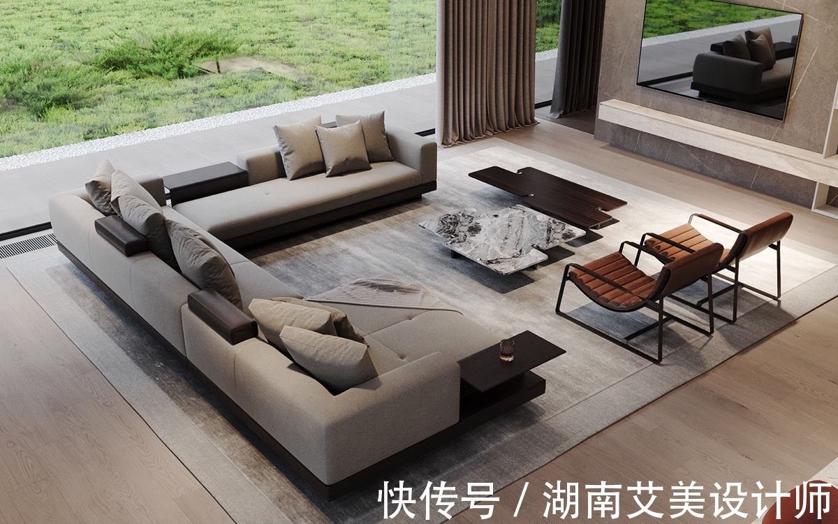 350㎡住宅空间，让自然融入空间！