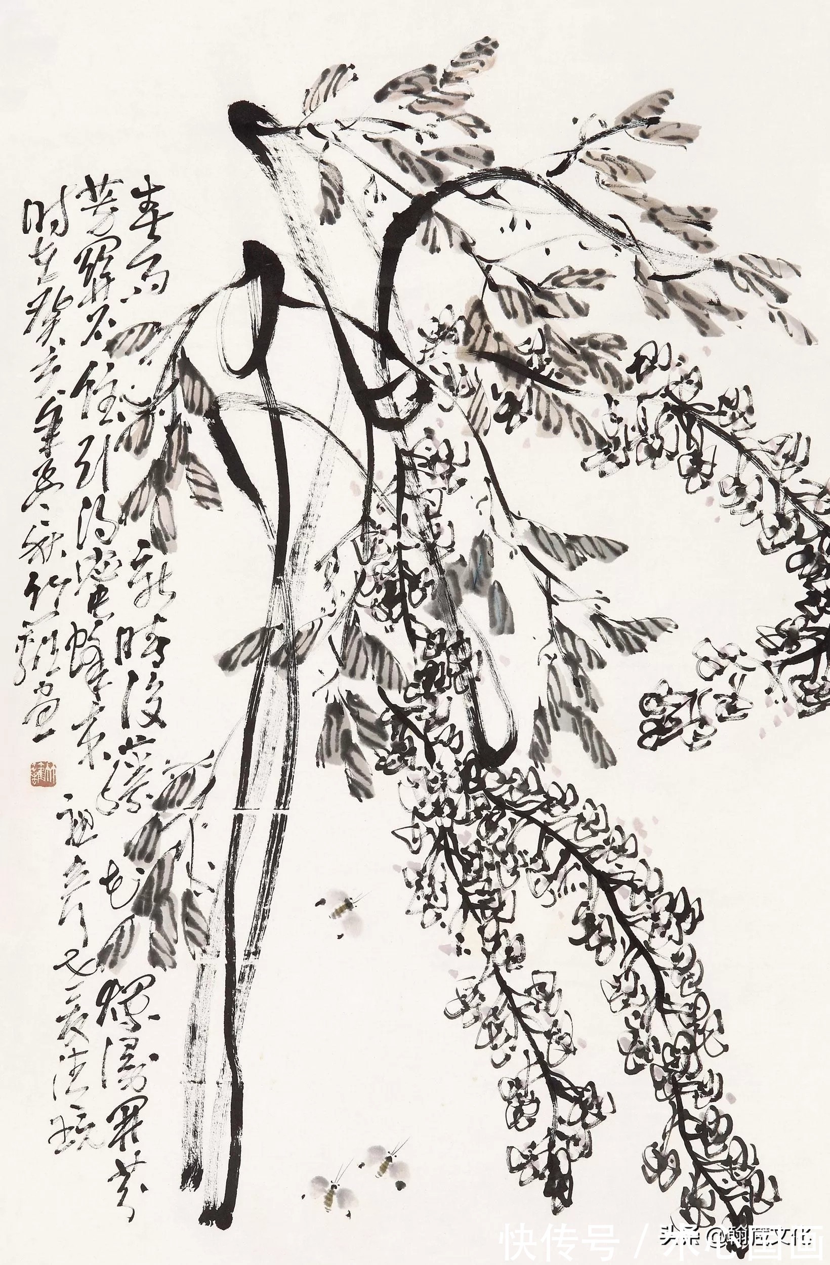 鸡公@孙竹篱先生的诗书画:情钟万物 画寓诗境