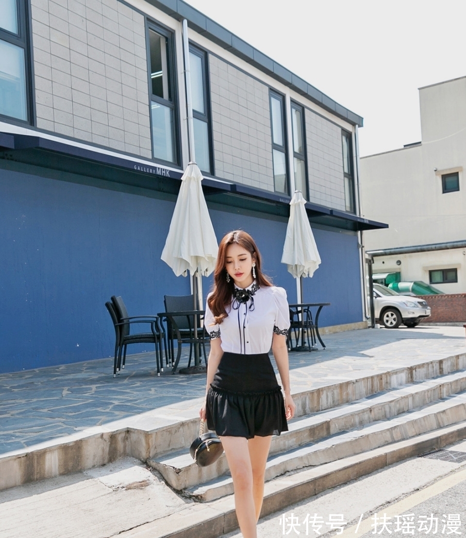 洋裙|皎月万花筒剪影花藤系带洋裙