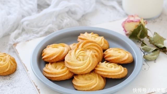  皇家|自制丹麦皇家曲奇，口感酥脆、香甜美味，孩子说比买来的味道还好