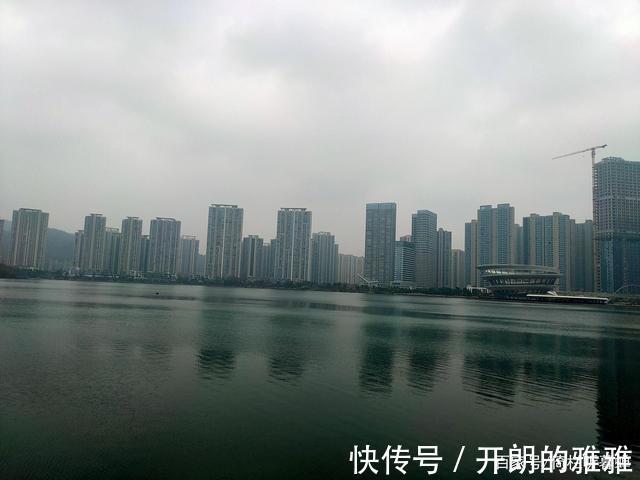 梅溪湖@《五绝·冬日游梅溪湖》逍遥碧水边,湖清树自闲
