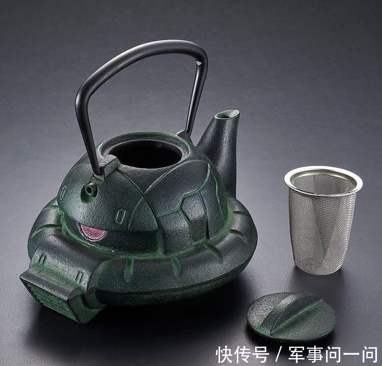 gund万代Bandai 推出扎古版生铁茶壶，用高达冲出禅味