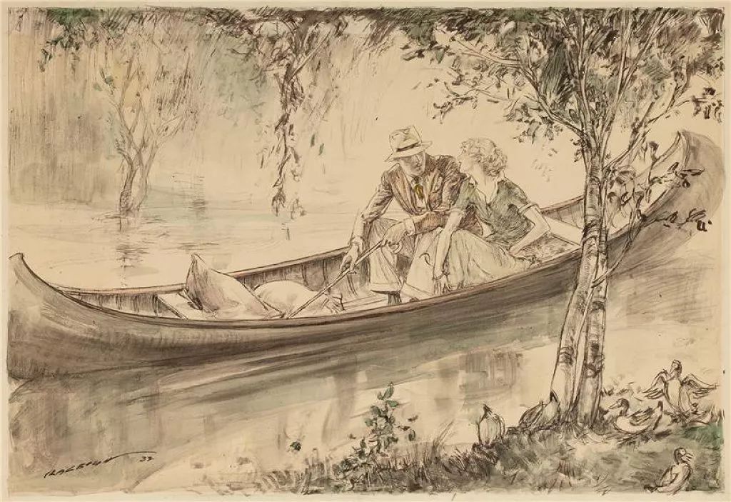 上流社会@美国最伟大的插画家,记录了上流社会的男男女女纸醉金迷的情景