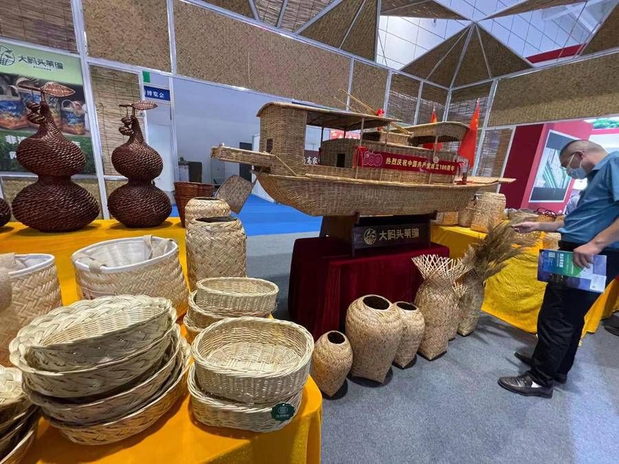 振兴|文旅博览会上乡村美食手工艺品异彩纷呈，好一幅“乡村振兴”画卷