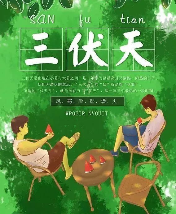 空调病|2021三伏时间表:三伏天,自己养自己的日子!最全的三伏知识!