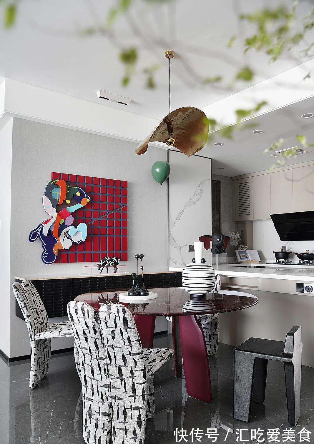 时尚|120㎡摩登新美宅,新潮又帅酷,90后的时尚之家