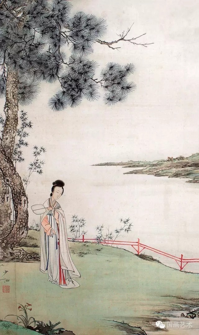 范本$怎样学习古代仕女画?