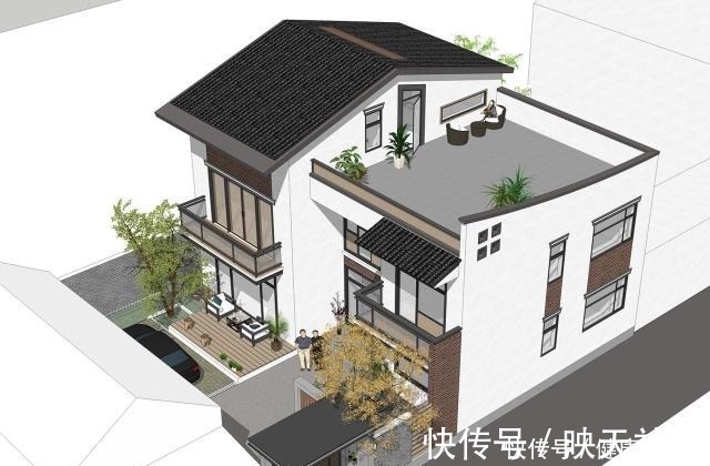 中国传统文化|别墅设计农村新中式别墅,追求高品质生活,打造休闲娱乐空间!