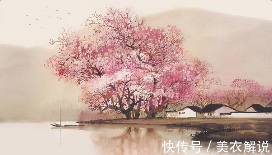 玉楼春!宋祁看到杏花写下一首词,词义温馨而浪漫,读来让人身临其境