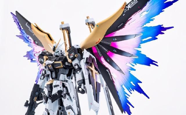 模玩控:RG比例命运混搭脉冲高达改造,“命运脉冲”高达模型