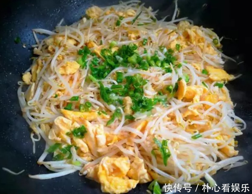 豆芽炒鸡蛋|天然“燃脂菜”找到了,1块钱一斤,燃烧脂肪,解油腻,越吃越瘦