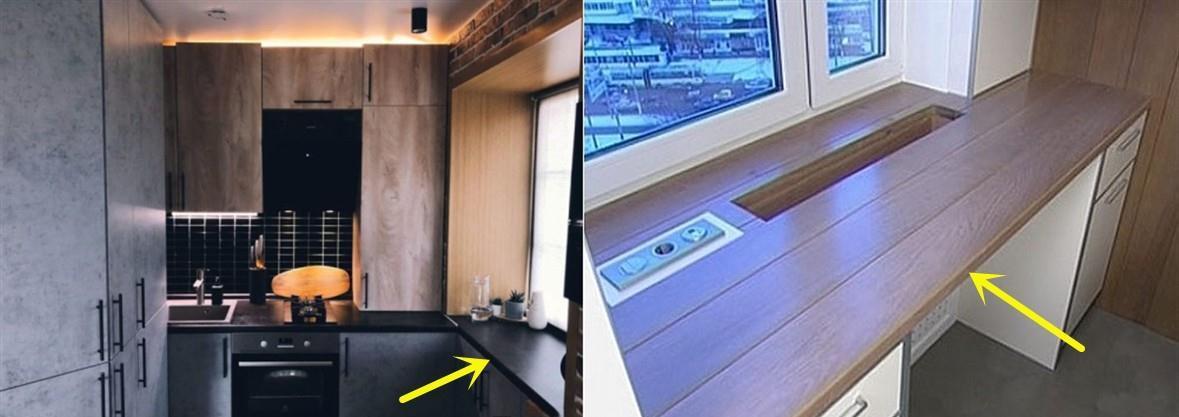 窗台桌|窗台边空着别浪费,延伸10cm宽做窗台桌,5种设计白白多个吧台区