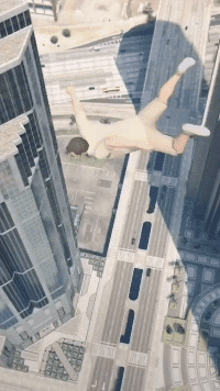 |搞笑GIF:本来是想喝水了,结果用力过大,我想他此刻已经崩溃了!