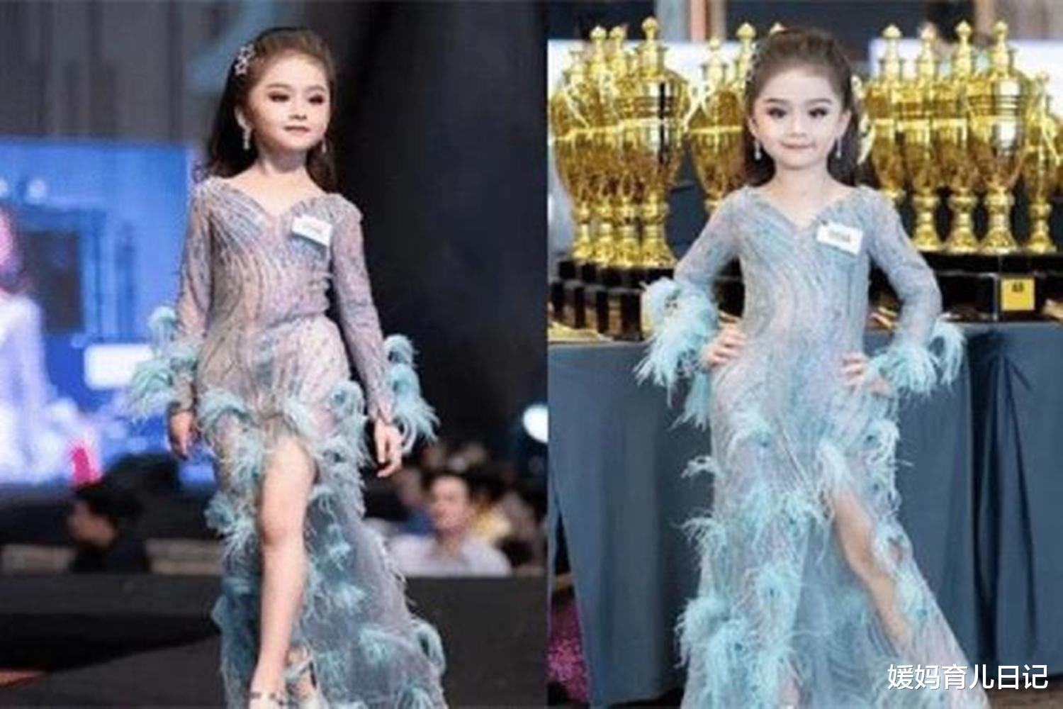 “奶辣风”走进儿童，4岁女娃穿高跟鞋打扮成熟，审美早熟很危险