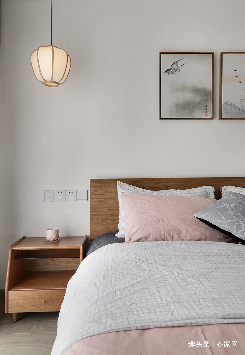 105㎡日式三居，淡雅简洁，清晰的线条，层次分明，扩容家中面积