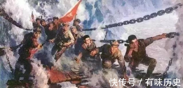 飞夺泸定桥@课本上的这些插画，若你全都认出，历史老师：当年肯定是学霸