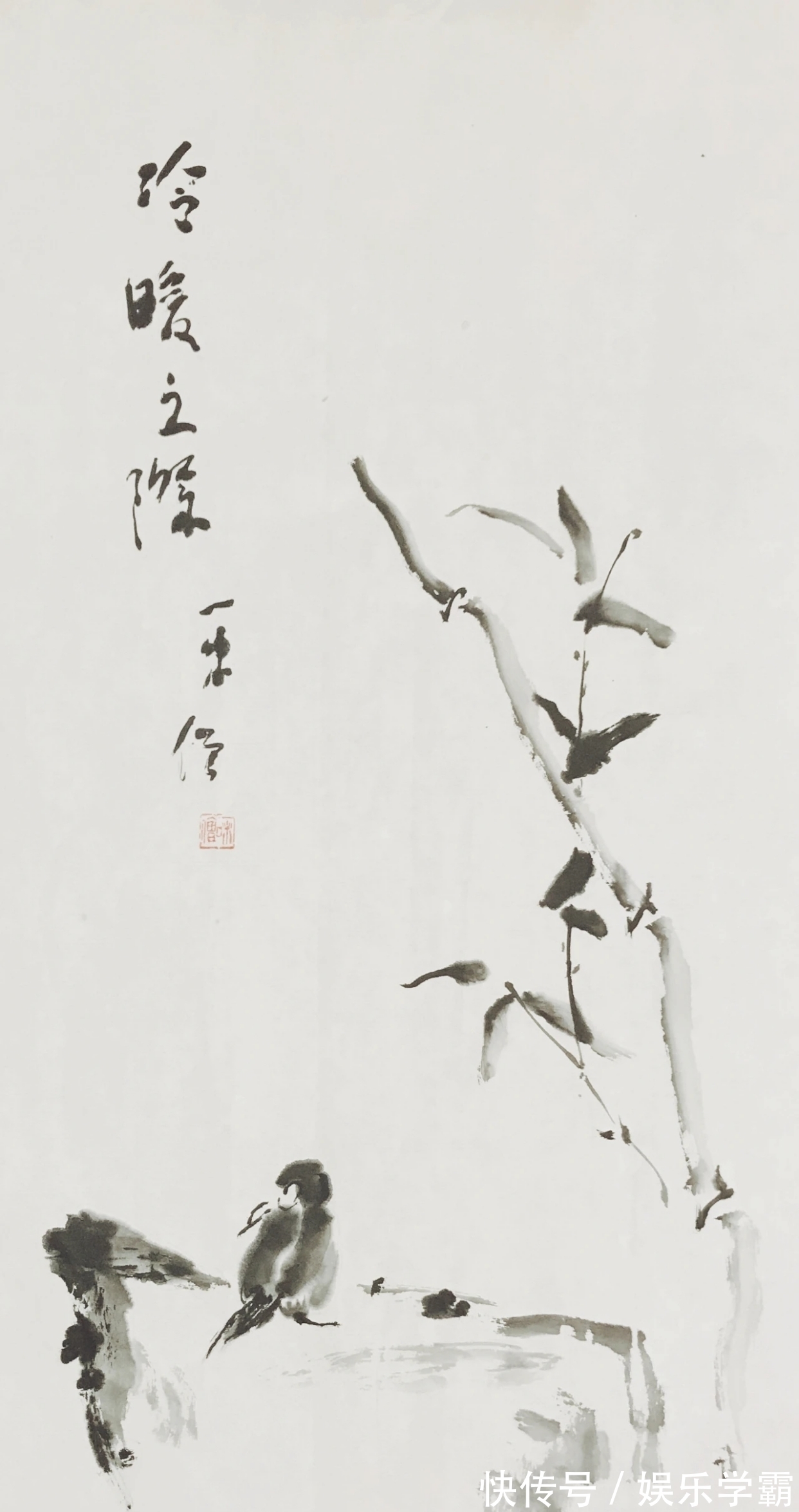 写意花鸟画!有禅意的中国画|一味僧写意花鸟画