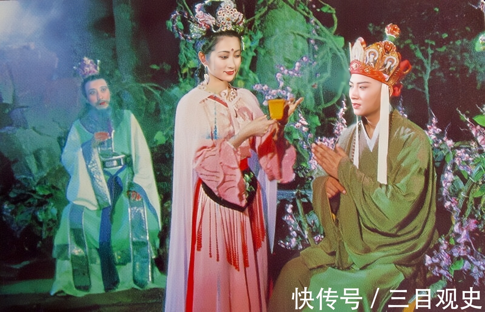 西游记中$《西游记》最文艺的一场戏,杨洁认为最高雅,诗句改成歌曲成经典