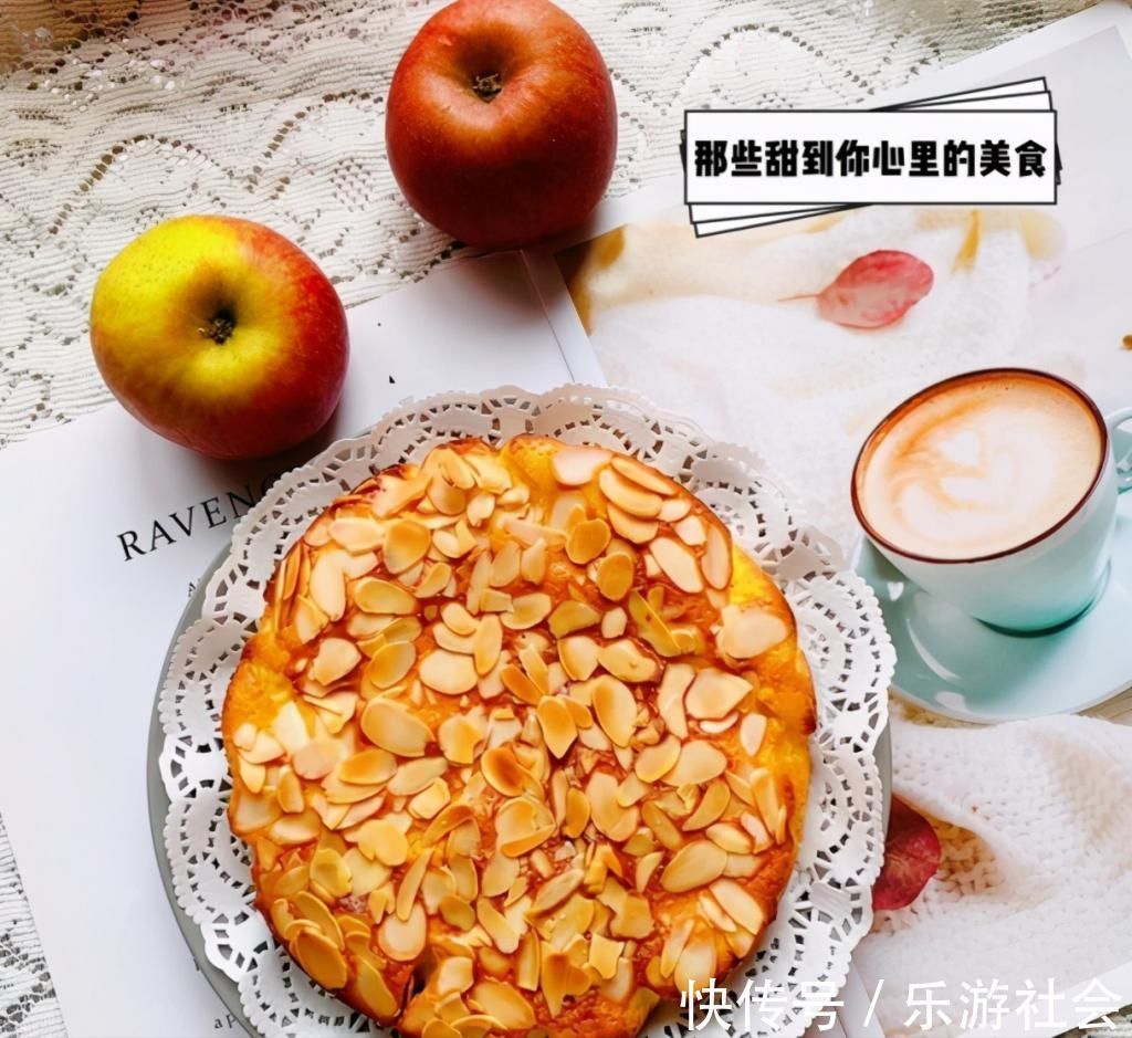 网红苹果千层蛋糕，奶香浓郁，不用打发就能搞定