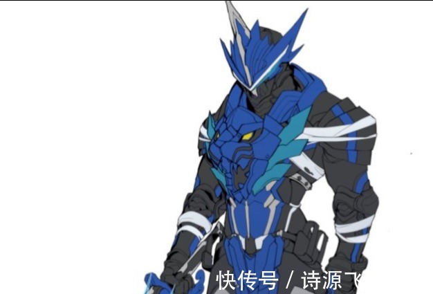 假面骑士剑|假面骑士自制版圣刃，飞羽真充满霸气，剑斩贴切忍者