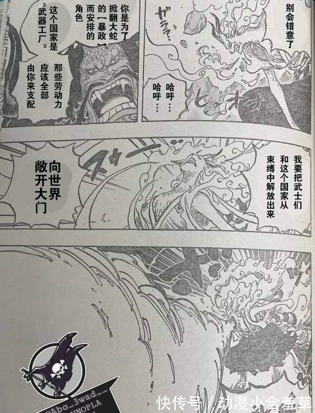 海贼王|海贼王1020话[个人汉化]罗宾布鲁克完全压制黑玛利亚路飞即将归来