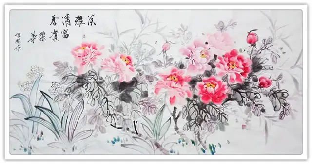 艺术!冯健安---当代杰出书画名家作品展