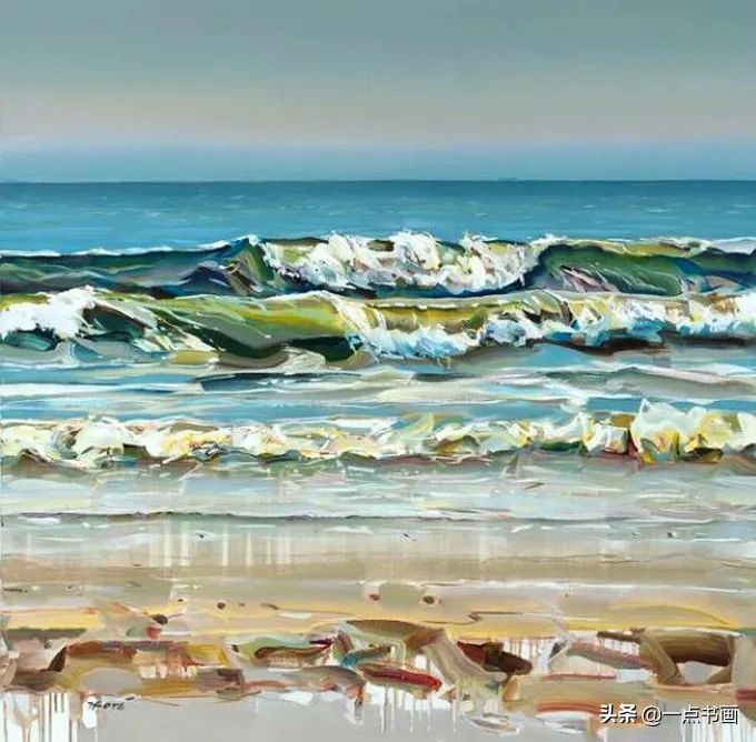 科特&他的绘画是光与色的交响乐,充满着前卫和时尚