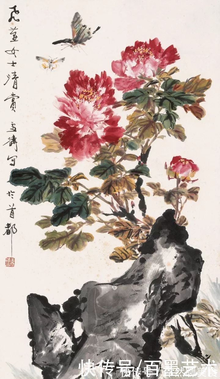 小写意@唯有牡丹真国色!小写意牡丹画150幅,美醉了