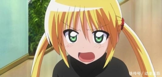 秋月爱莉|动漫中4个金发小萝莉,三千院凪很经典,爱莉是在做什么?